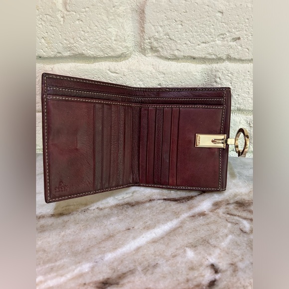 Gucci Hobo Bag & Matching Wallet (Burgundy) - Picture 5 of 5